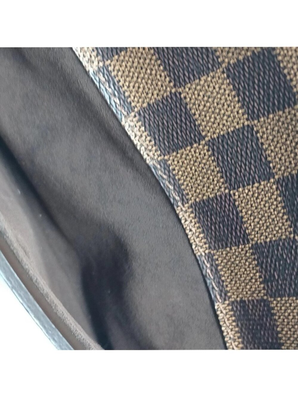 Authentic Louis Vuitton Saint Louis Damier Ebene Wallet Brown LV Zip Organizer - Picture 14 of 16